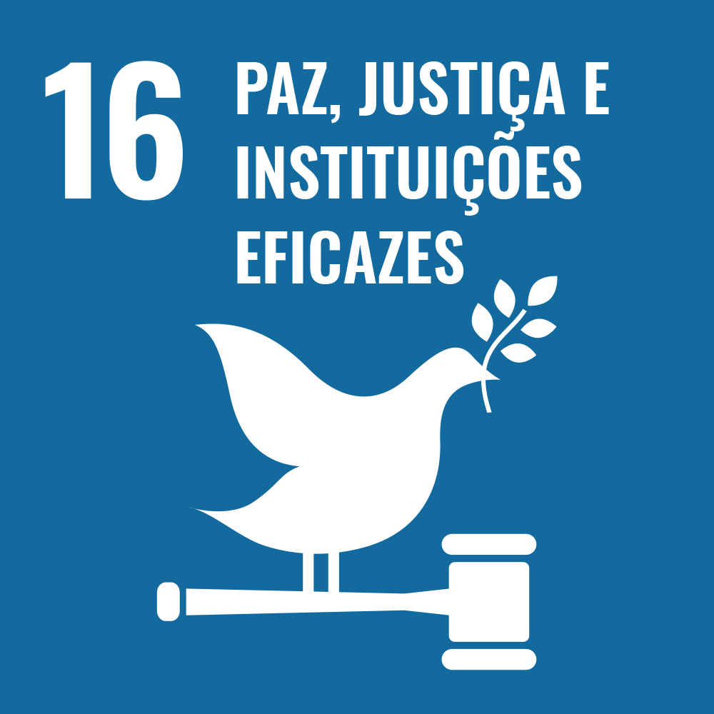 ODS 16 — Paz, Justiça e Instituições Eficazes